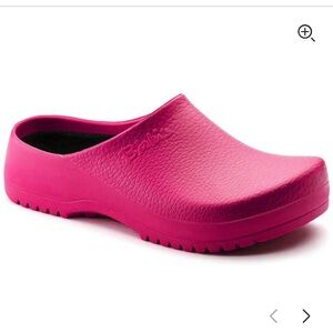 Birkenstock raspberry Mules